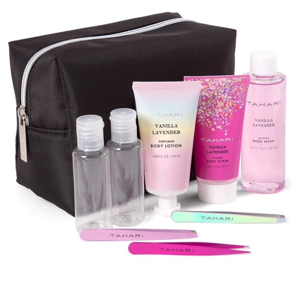 Tahari Women’s Travel Set & Moisturizer Skincare Essential bundle